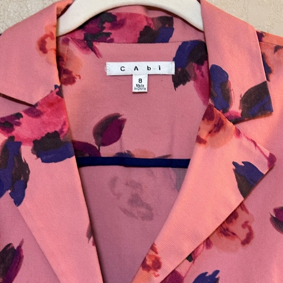 CAbi - Rose Garden Floral Blazer | Size 8 - Picture 2 of 4